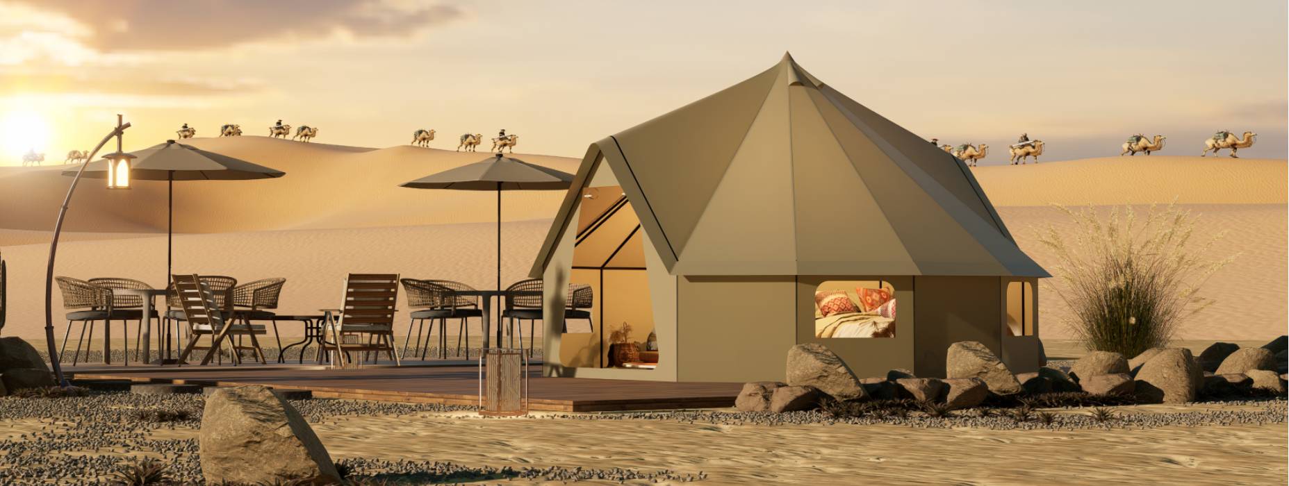 金湖县露营酒店帐篷产品